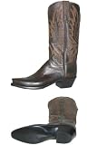 Lucchese --N4554-54 Choclate Mad Dog Goat-- Women's Shoes,Boots,Western Couture,Western Boots