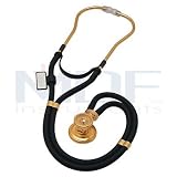 MDF 767K-11 22k Gold Sprague Rappaport Stethoscope , Universal-Black