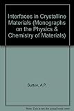 Interfaces in crystalline materials