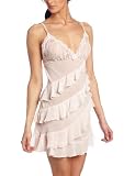 Oscar de la Renta Womens Flirtatious Ruffles Babydoll