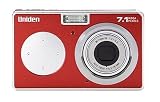Uniden 7.1Mデジタルカメラ SDカード(512M)セット　レッド
