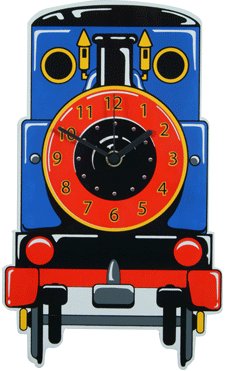 Childrens Toyshop  Toys : Train Clock