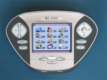Universal Remote Complete Control MX-3000 IR RF Color Touch Screen Remote Control