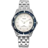 Stainless Steel Sport Watch White Dial