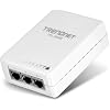 TRENDnet 3-Port 200 Mbps Powerline Ethernet AV Adapter TPL-305E (White)
