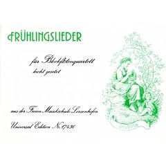 Fruehlingslieder. Blockfl�te, Quartett