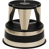 Cramer 1001-19 Kik Step Rolling Step Stool, Beige