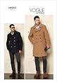 Vogue Patterns V8940 Men's Jacket and Pants Sewing Templates, Size MUU (34-36-38-40)