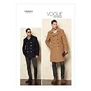 Vogue Patterns V8940 Men's Jacket and Pants Sewing Templates, Size MUU (34-36-38-40)