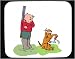 Mouse Pad with man, body, individuals, individual, wildlife, humans, gun, person, dog, angry, hunting, human, persons, medicine, people, hunter