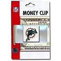 NFL Sculpted & Enameled Pewter Moneyclip - Miami Dolphins