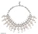 Pink opal and quartz choker, 'Masterpiece' 2.2 W 15.8 L