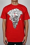 IMAGE OF Crooks & Castles - Mens Knit S/S T-Shirt-Anti-Social Bandito in Red, Size: X-Large, Color: Red