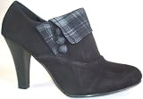 BOTTINES NOIRES 3 BOUTONS