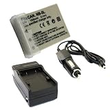 NB-5L Battery Charger and battery For Canon IXUS 800 IS, IXUS 850 IS, IXUS 860 IS, IXUS 90 IS, IXUS 900 Ti, IXUS 960 IS, IXUS 970 IS, IXUS 980, PowerShot SD700 IS, PowerShot SD790 IS, PowerShot SD800, PowerShot SD800 IS, PowerShot SD850 IS, PowerShot SD870 IS, PowerShot SD880 IS, PowerShot SD890 IS, PowerShot SD900, PowerShot SD950 IS, PowerShot SD990 IS