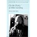 On the Poetry of Allen Ginsberg (Under Discussion)