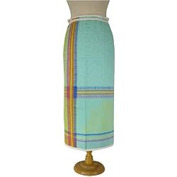 Jacquard French Provence Traditional Motif Long apron 100% cotton