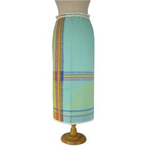 Jacquard French Provence Traditional Motif Long apron 100% cotton