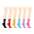 Winter Boot Ski Thick 6 Pairs Argyle Plaid Crew Ladies Mid Calf Socks Cotton Set
