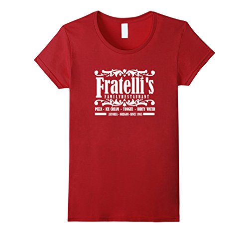 Fratelli's Restaurant T-shirt The Goonies Movie T-Shirt