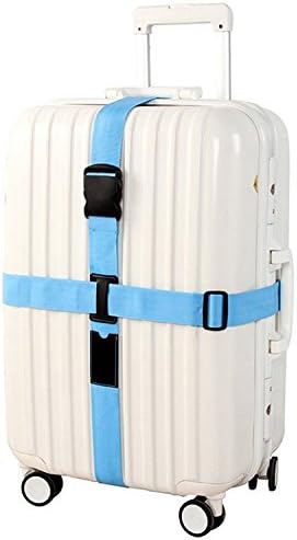 Bella Sunshine Heavy Duty Cross Design Luggage Strap Travel Accessory
