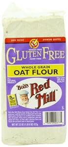 Bob's Red Mill Gluten Free Oat Flour, 22-Ounce Bags (Pack of 4)