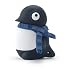 2GB USB Penguin Driver - Black with Blue scarf