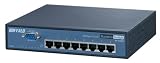 BUFFALO 10/100M レイヤー2 インテリジェントスイッチ 8ポート BS-2108MR