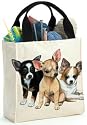 Chihuahua Puppies Canvas Tote Bag
