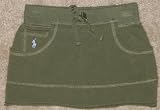 Ralph Lauren - Ralph Lauren Girls Scooter Skirt with Front Kangaroo Pockets and Polo Pony