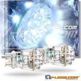2 HID WHITE 24 LED PARKING LIGHT BULBS 3157 3156