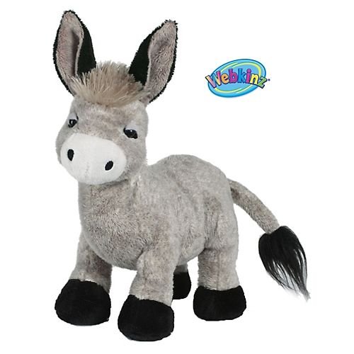 Webkinz Plush Stuffed Animal Donkey-image