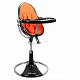 Bloom Fresco Loft High Chair - Black / Harvest Orange