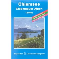 Topographische Sonderkarten Bayern. Sonderblattschnitte auf der Grundlage der amtlichen topographischen Karten, meist gr�ssere Kartenformate mit ... Bl.7, Chiemsee, Chiemgauer Alpen: UK L 7