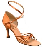 1067 Ladies Sandal with a 2.5 Flared Heel