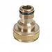 Silverline 598438 Brass Tap Connector