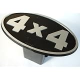 4 X 4 Trailer Hitch Cover Receiver Plug for Cars, Trucks, SUVs 
