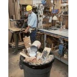 Super Heavy Duty, 4 Mil Contractor Bags, 42 Gallon, Black, 50 case by Plasticplace