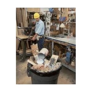 Black Contractor Bags, 55 Gallon, 3 Mil, 50 case by