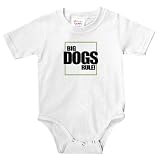 Big Dogs Rule logo Infant Creeper