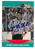 Leon Stickle autographed Hockey Card (NHL Referee)