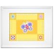 Flowerland Framed Print by Olive Kids (BUTTERFLY)
