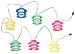 Lidco L1090 Electric Patio Party Lights, 7 Temple Lights