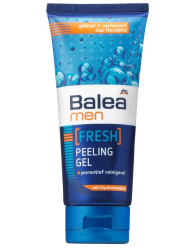 Balea Men Fresh Peeling-Gel, 3er Pack (3 x 100 ml)
