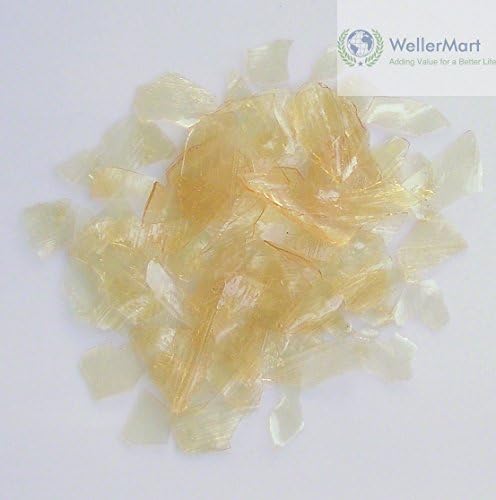 Dewaxed Platina Shellac Flakes. (8 oz or 1/2 Lb.)