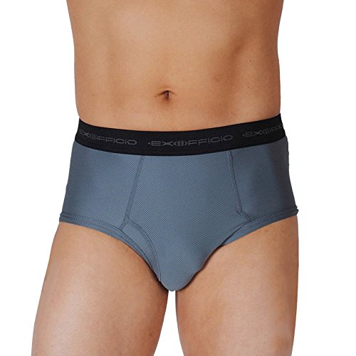 Men's Exofficio Give-N-Go Adventure Travel Brief - Charcoal - US SIZE XXL