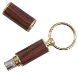 Rosewood Cigar Punch style Cutter Keychain