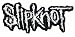 Slipknot Name Black & White Logo Rock Music Band New Patch