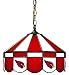 Imperial Arizona Cardinals Licensed 16-Inch Diameter Stained Glass Pub Light