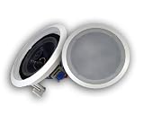 2 New 8 Inch In-Wall Ceiling Speakers Diesel Audio NR